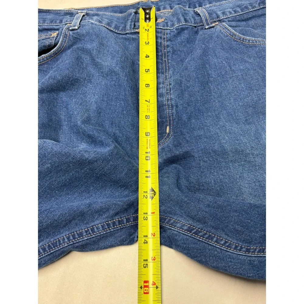 Carhartt FRB100 DNM Flame Resistant Relaxed Fit Work Jeans Mens 40x32 Blue Denim